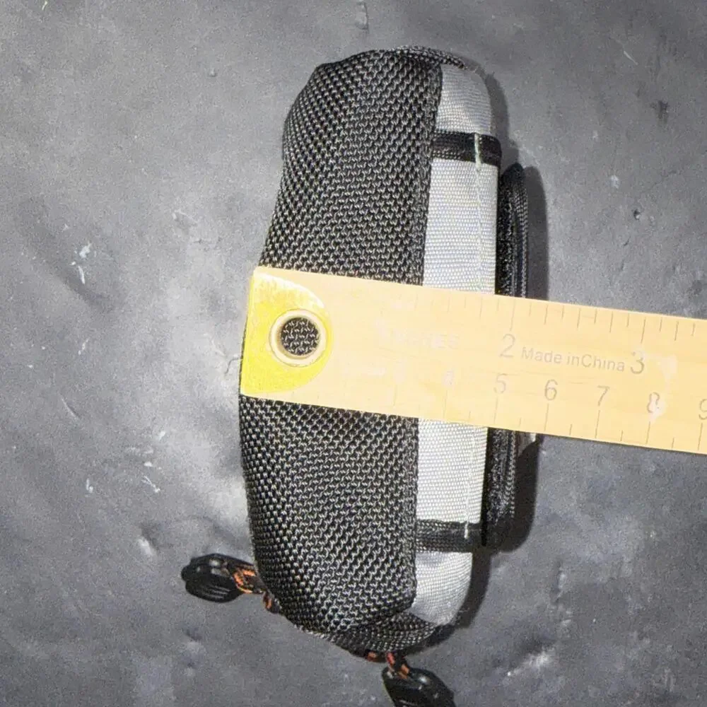 Samsonite Small Camera‎ Pouch with two zipper pockets hook & loop wide belt loop